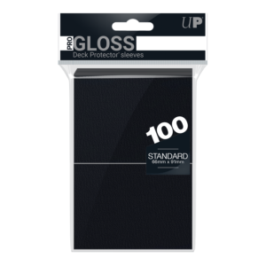 100 Fundas Standard Gloss Negras