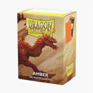 100 Fundas Standard Matte Naranja Dragon Shield
